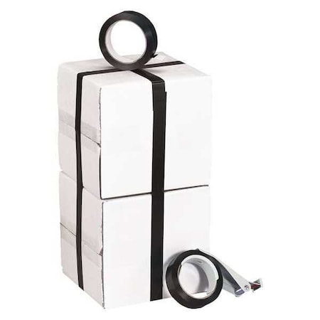 Tape Logic Tape Logic Poly Strapping Tape, 2.7 Mil, 3/4" x 60 yds, Black, PK96 T976197