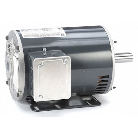 Leeson Three-Phase General Purpose Motor, 2 HP, 56HZ Frame, 208-230/460V AC Voltage, 1,725 Nameplate RPM 056T17D3303