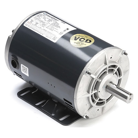 Leeson Three-Phase General Purpose Motor, 2 HP, 56HZ Frame, 208-230/460V AC Voltage, 1,725 Nameplate RPM 056T17D3307