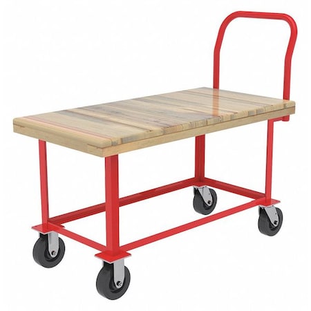 Akro-Mils Platform Truck, Wood, 24x48" RWH2448EA5M6