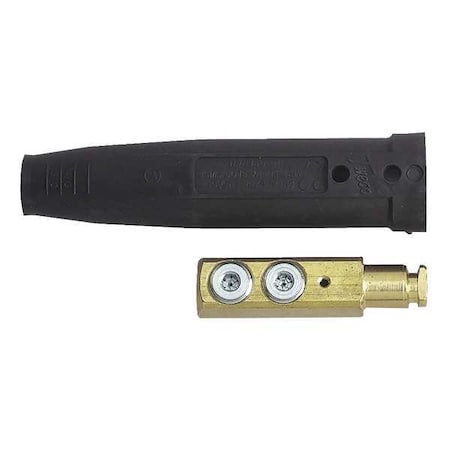 Tweco Cable Connector, Male, Double Point, PK2 94251410