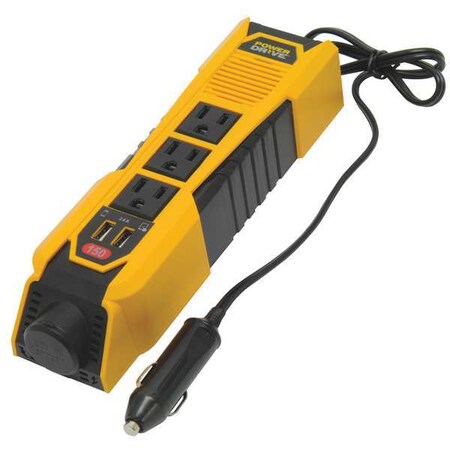 Powerdrive Inverter, 150W Peak, 3 Outlets PD150