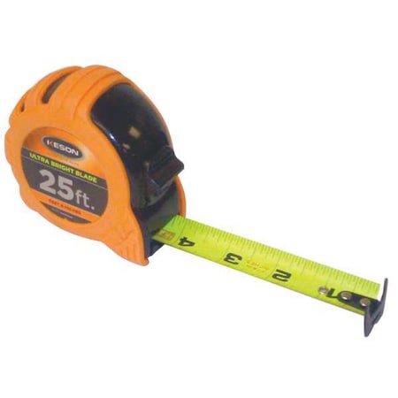 Keson 25 ft Tape Measure, 1 in Blade PG1825UB