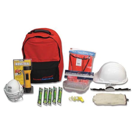 Ready America Floor Warden Kit, Fabric 19 Components, 25 People Served 70435