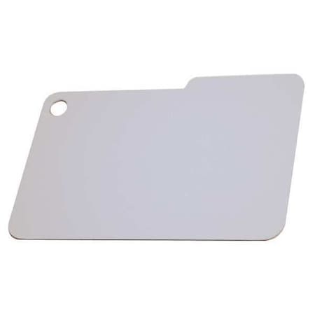 Zoro Select White Acrylic/PVC Sheet Stock 48" L x 24" W x 0.250" Thick 541478-3