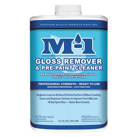 M-1 Paint Deglosser, Pre-Paint Cleaner, 1 qt. 62232M