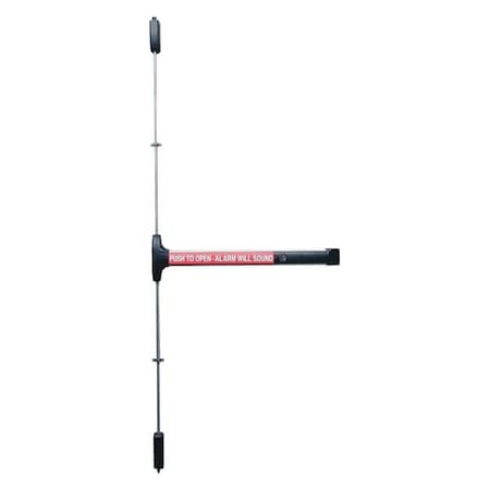 Detex Rim Exit Device, V50, Cylinder Dogging, 9V V50 EB CD 628 96 36X84 W-CYL