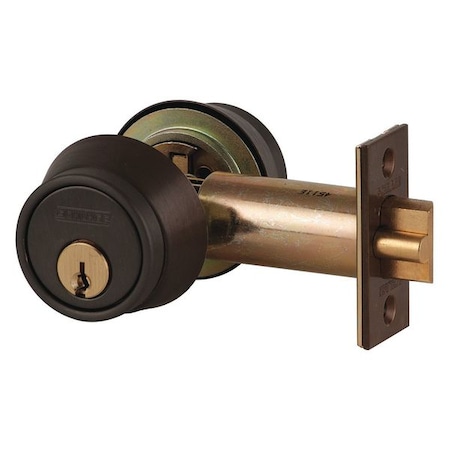 Schlage Deadlatch, 1 Grade, Medium Duty, 6 Pins B250PD 613