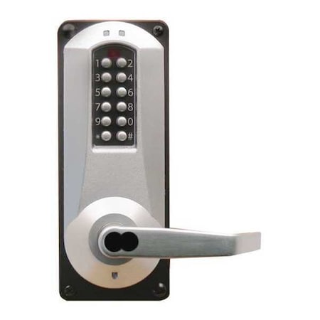 Dormakaba Electronic Locks, 5000, Mortise, 8-7/8 in.H E5086BWL-626-41