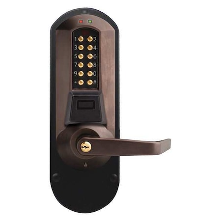 Dormakaba Electronic Locks, 5000, Antique Brass E5710XSWL-744-41