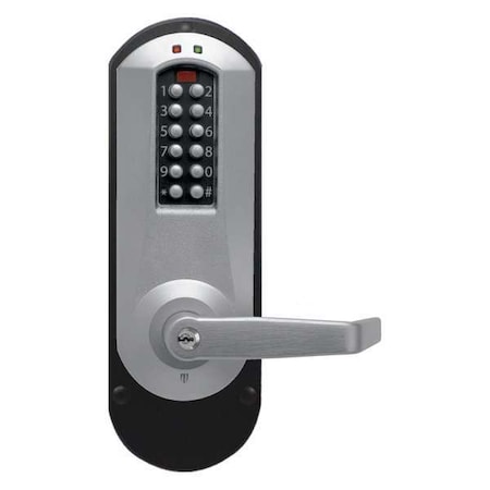 Dormakaba Electronic Locks, 5000, Exit Trim, 100Users E5010XKWL-626-41