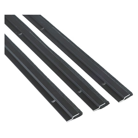 National Guard Weatherstrip, 1/4in., Neoprene, Black 127NDKB-36x84