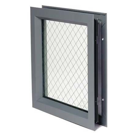 NATIONAL GUARD Lite Kit with Glass, 24inx32in, Gry Primer L-FRA100-WG-GT118-24x32