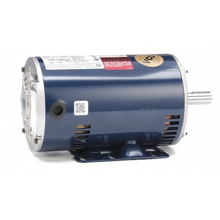 Leeson Three-Phase General Purpose Motor, 2 HP, 145T Frame, 230/460V AC Voltage, 1750 rpm Nameplate RPM 145TTDR6133