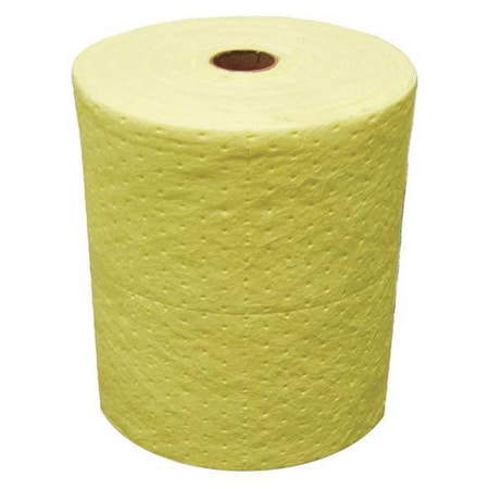 Oil-Dri Sorbent Roll, 30 in x 150 ft, Universal, Yellow, Polypropylene L90835