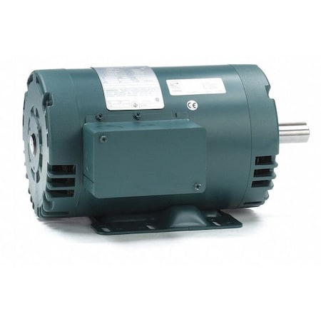 Leeson Three-Phase General Purpose Motor, 1 1/2 HP, 145T Frame, 230/460V AC Voltage, 1750 rpm Nameplate RPM 145TTDR6028