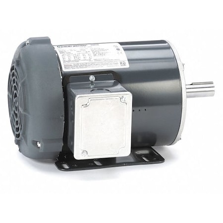 Leeson Three-Phase General Purpose Motor, 3/4 HP, 143T Frame, 230/460V AC Voltage, 1,145 Nameplate RPM 143TTFR5376