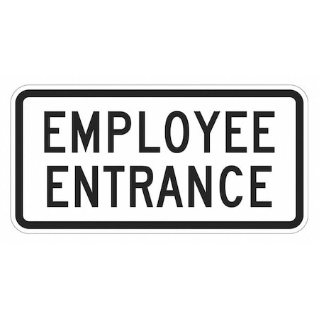 Lyle Entrance Sign, 12 in H, 24 in W, Aluminum, Horizontal Rectangle, English, T1-1883-EG_24x12 T1-1883-EG_24x12