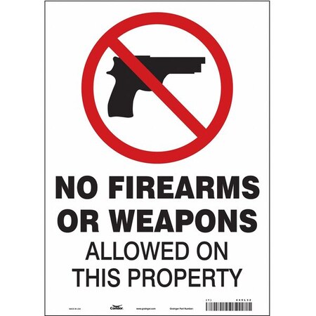 Condor Safety Sign, 14 in Height, 10 in Width, Vinyl, Vertical Rectangle, English, 449L32 449L32
