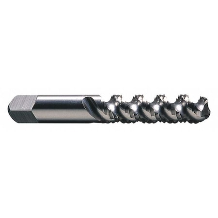 GREENFIELD THREADING Straight Flute Hand Tap , 1/4"-28 , Semi-Bottoming , UNF , 3 Flutes,  313526