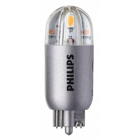 Philips LED Lamp, 1.2W, 120 lm, Clear Finish, PK2 463448