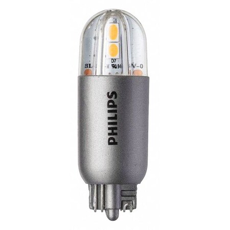 Philips LED Lamp, 2.0W, 200 lm, Clear Finish, PK2 463455