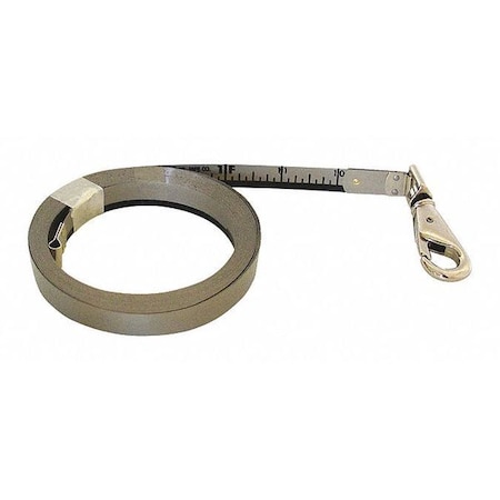 US TAPE 50 ft Oil Gauging Tape Measures, 1/2 in Blade 58920