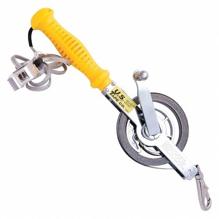 Us Tape 33 ft Oil Gauging Tape Measures, 1/2 in Blade 58815