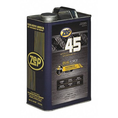 Zep Multipurpose Lubricant, 1 gal, Jug, Petroleum Distillates, Amber 374524