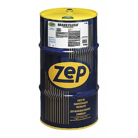 Zep Brake Fluid, 20 gal., Drum 53550