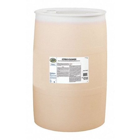 Zep Cleaner/Degreaser, 55 Gal Drum, Liquid, Orange 45585