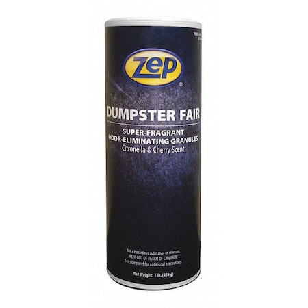 Zep Deodorizer, Size 1 lb., Canister, PK12 F03301