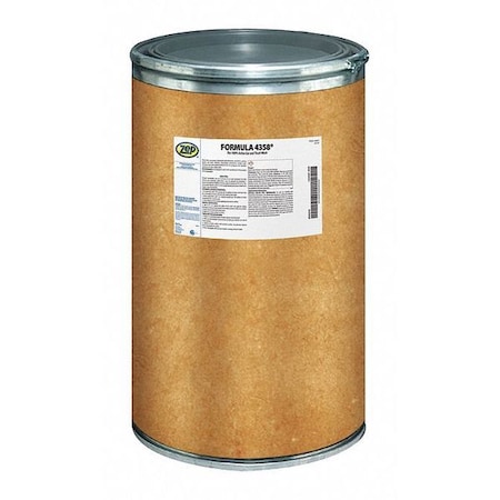 Zep Formula 4358 Truck and Trailer Wash, 100 lb Drum, Water Based 40740