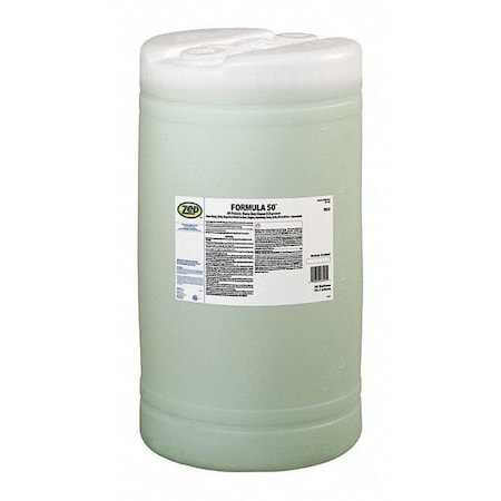 Zep Cleaner/Degreaser, 20 Gal Drum, Liquid, Blue-Green 85950
