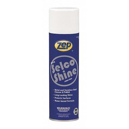 ZEP SS Cleaner, Aerosol Can, 20 oz., PK12 853101