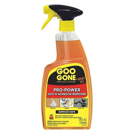 GOO GONE Adhesive Remover, Orange, 24 oz, Trigger Spray Bottle 2180A