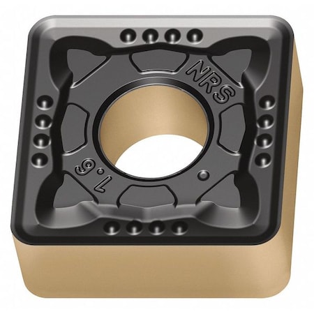 Walter Square Turning Insert, Square, 6, SNMG, 4, Carbide SNMG190616-NRS WSM20S