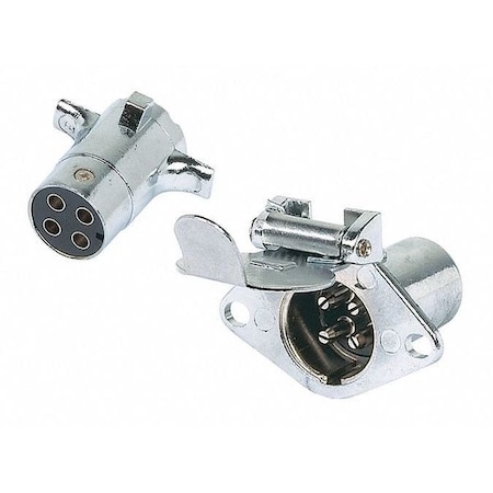 Hopkins Towing Solutions T-Connector, 4-Way, For Vehicle, Trailer 48295