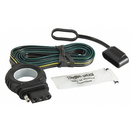 Hopkins Towing Solutions Flat Electric Connector, 4-Way, ForVehicle 48044