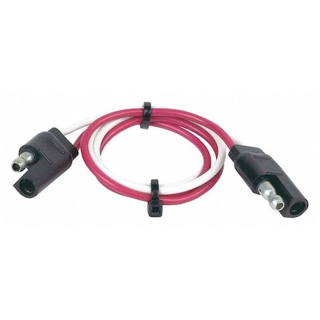 Hopkins Towing Solutions Flat Electric Connector, 2-Way Connection 47965