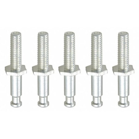 Zoro Select Caster Mount, Threaded Stem, PK5 442R54