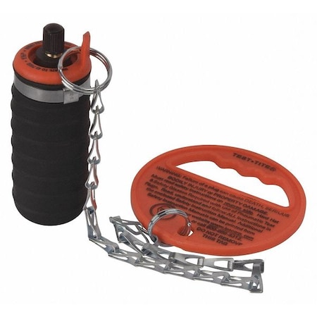 Test-Tite Pressure Relief Pneumatic Test Plug 1-1/4" to 1-1/2" 83585