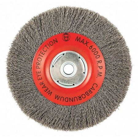 Zoro Select Wire Wheel Brush, 0.014" dia. Wire 66254443303