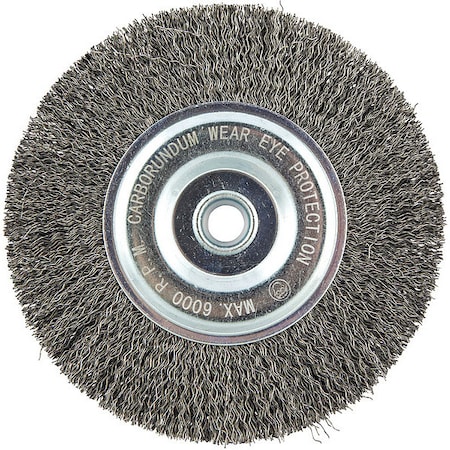 Zoro Select Wire Wheel Brush, 0.014" dia. Wire 66254443065