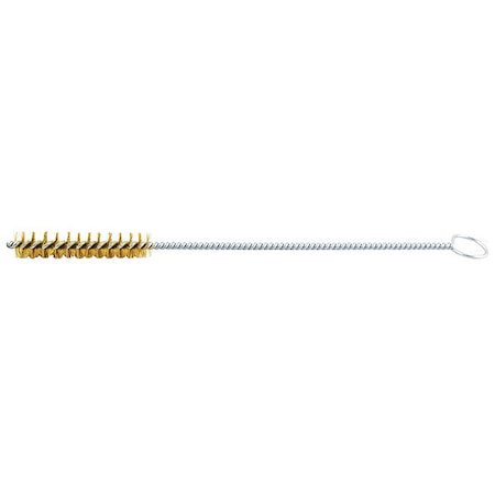 Zoro Select Tube Brush, 0.004" dia. Wire, Brass 66254442974