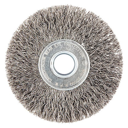 Zoro Select Wire Wheel Brush, 0.014" dia. Wire 66254443330
