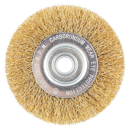 Zoro Select Wire Wheel Brush, 0.012" dia. Wire 78072705322