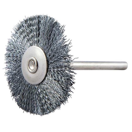 Zoro Select Wire Wheel Brush, 0.005" dia. Wire 66254442964