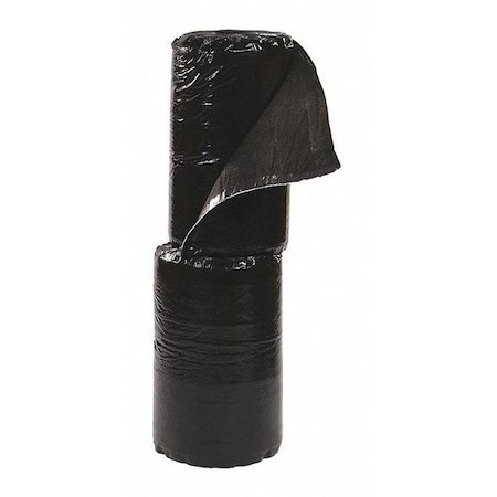 Spilltech Sorbent Roll, 42 gal, 19 in x 100 ft, Oil, Black, Cellulose, Polyethylene RRMAT19