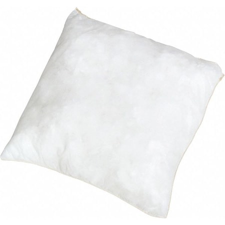 Spilltech Sorbent Pillow, 23 gal, 18 in x 18 in, Oil, White, 10 PK WPIL1818